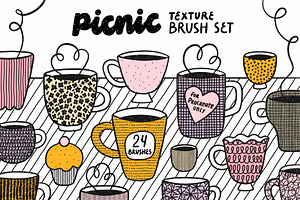 Picnic Brush Set For Procreate