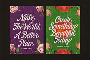 Everland Script, a Script Font by Wacaksara Co. (Thumbnail 3 of 9)