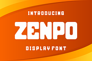 Zenpo - Bold Font, a Sans Serif Font by lelevien (Thumbnail 1 of 4)