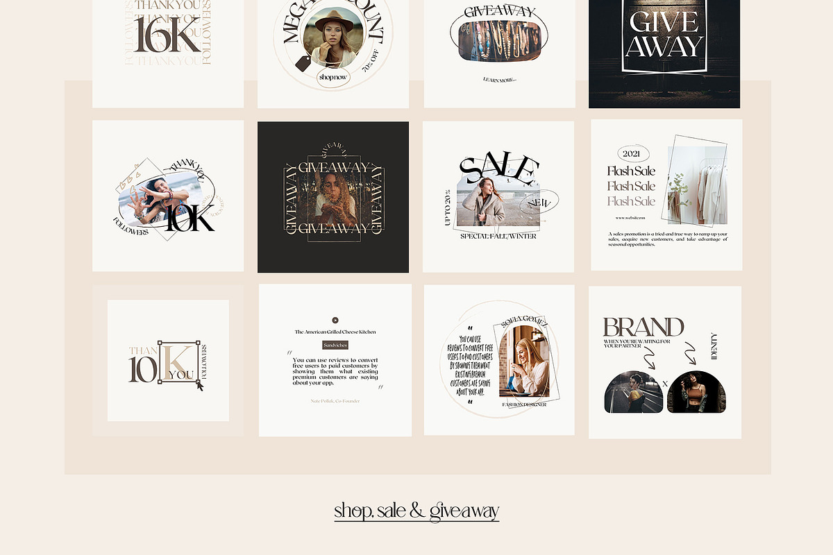 Instagram Creator for Coaches CANVA, a Social Media Template by goodesign (Photo 9 of 29)