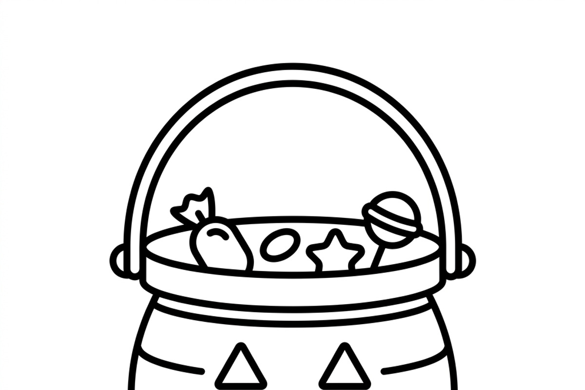 18 Minimal Halloween Party Icon Set, an Outline Icon by adenpinkstore (Photo 2 of 11)