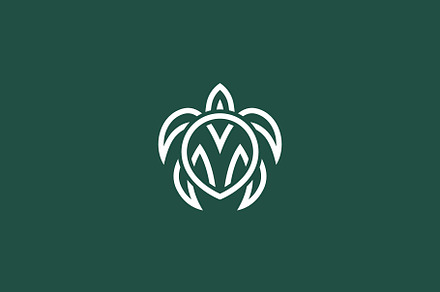 Turtle logo design.