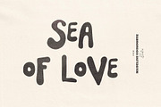 SeaFlower | Hand Drawn Surf Font, a Handwritten Font by Madeline ODonoghue Design (Thumbnail 8 of 12)