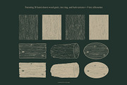 Wood Grain & Tree Texture Vector, a Texture Illustration by Seaquint (Thumbnail 2 of 5)