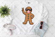 Gingerbread Christmas Blowing Bubble, an Illustration by Craft Nest (Thumbnail 5 of 6)