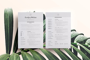 Resume Template 4 Page | CV Template