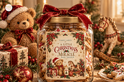 Christmas Baby Shower Bundle Canva, a Marketing Template by KennedyStudio (Thumbnail 13 of 22)