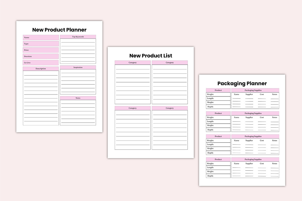 Editable 2027 Business Planner, a Stationery Template by Shumaya (Photo 5 of 6)