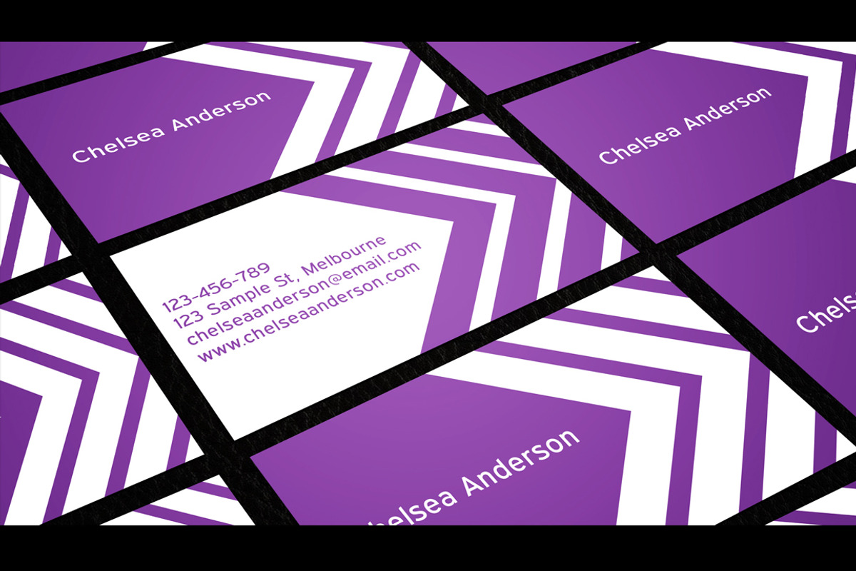 Chelsea Business Card Template, a Business Card Template by Pip Sweet (Photo 2 of 3)