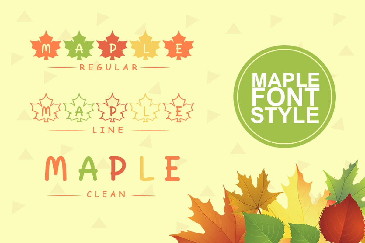 Maple Font preview 3
