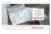 LoveNotes // One-Page Elementor Site, a WordPress Template by by Masselyn (Thumbnail 2 of 2)