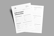 Employment Application Vol. 01, a Stationery Template by LaxmiOwl (Thumbnail 6 of 6)