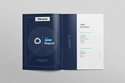 Annual Report | CANVA, a Brochure Template by KreateTribe (Thumbnail 2 of 12)