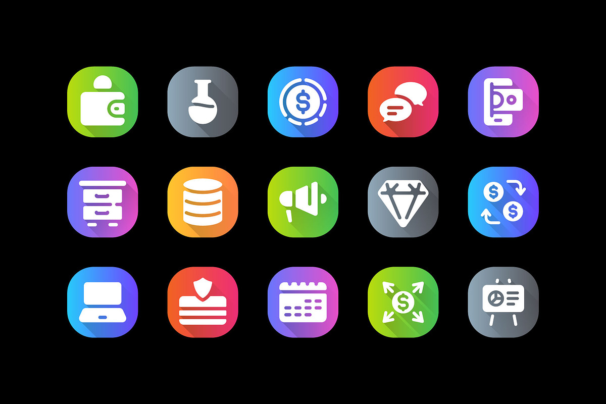 Business & Finance, an Outline Icon by vectorstank (Photo 5 of 8)