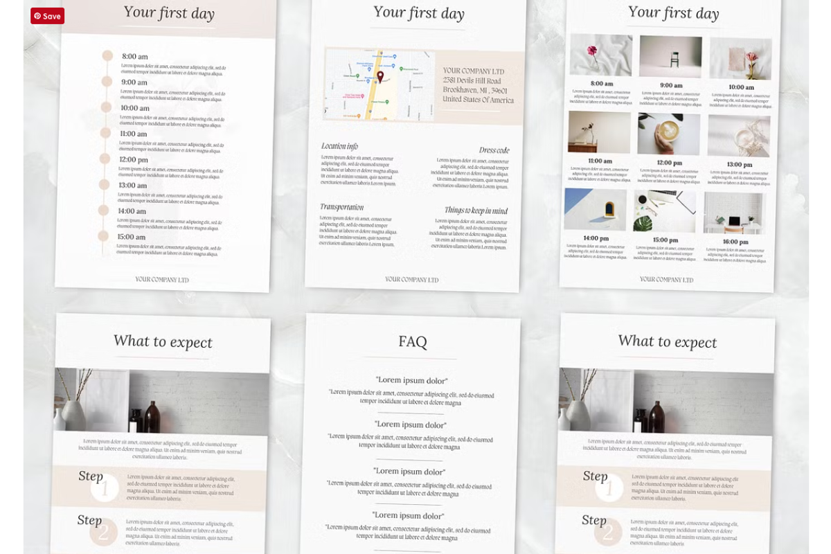New Employee Handbook Template, a Branding & Logo Template by PittaFinePrint (Photo 3 of 4)