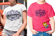 Welcome Typography Hand Lettering, a Decorative Illustration by Ghagra (Thumbnail 3 of 7)