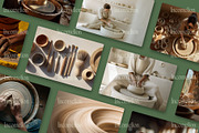 50 Aesthetic Pottery Stock Photos, a Person Illustration by Incomelion (Thumbnail 8 of 13)