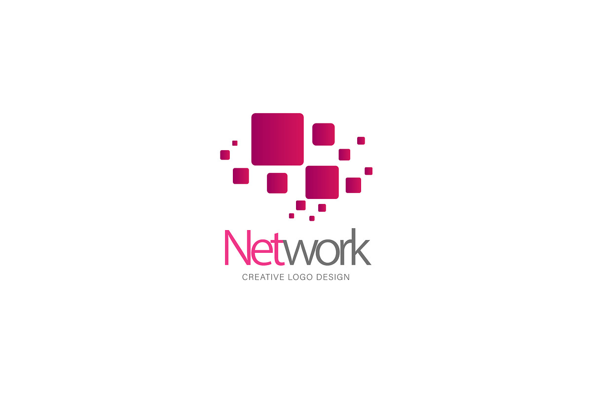 network logo, a Branding & Logo Template by Logocreative