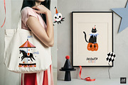 Halloween Circus Collection, a Seasonal Illustration by avdnadi (Thumbnail 10 of 11)