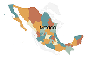 North American Countries Vector Map, an Object Graphic by Nazim's Shop (Thumbnail 5 of 9)