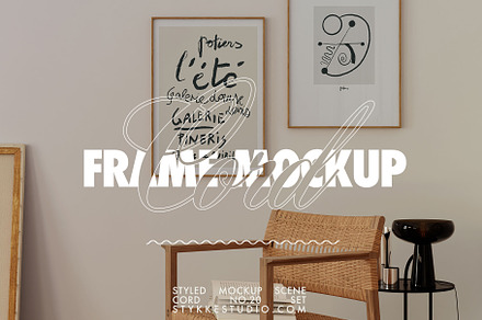 CORD | Interior Mockup Frame DIN duo