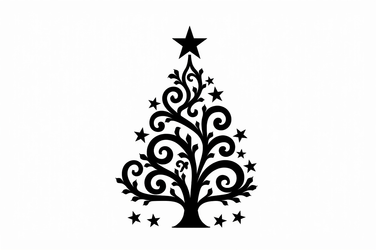 Christmas Laser Cut Ornament Bundle, a Graphic by musafir_fashion (Photo 8 of 14)