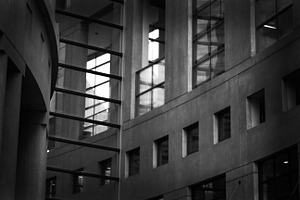 Library wall black & white featuring black and white, vintage, and library