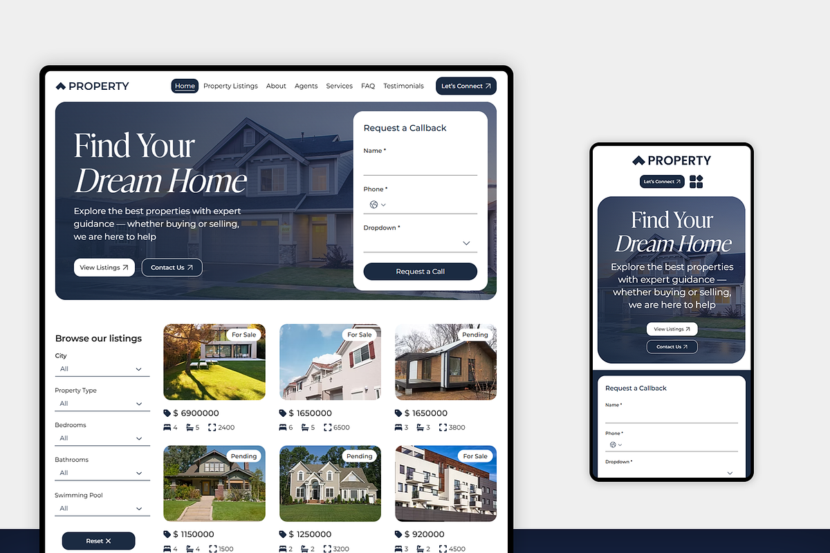 Realtor Wix Studio Website preview 3