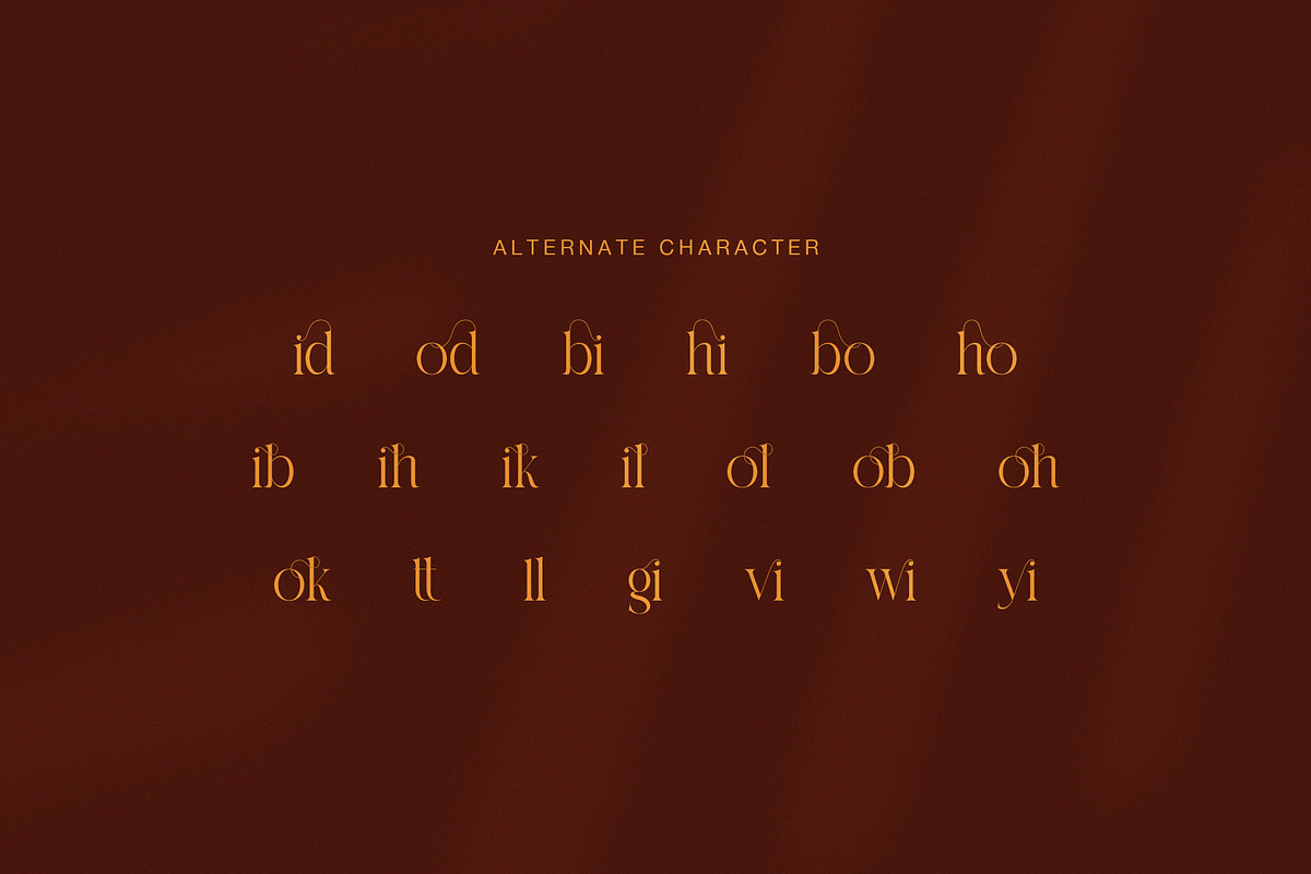 Ramide Elegant Serif Font, a Serif Font by Graphicxell (Photo 8 of 8)