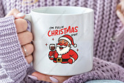 Sarcastic Funny Christmas Santa PNG, an Illustration by CraftArtStudio (Thumbnail 3 of 4)