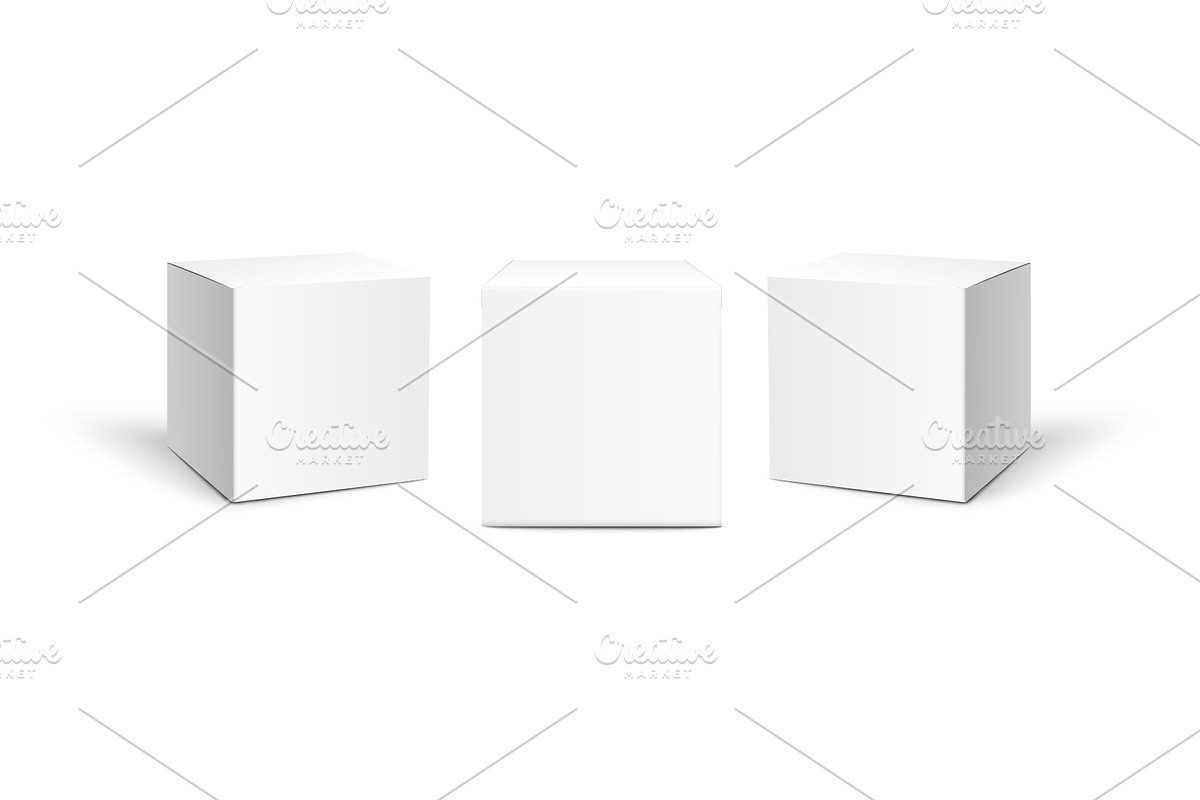 Three square paper, an Object Graphic by Vector Market