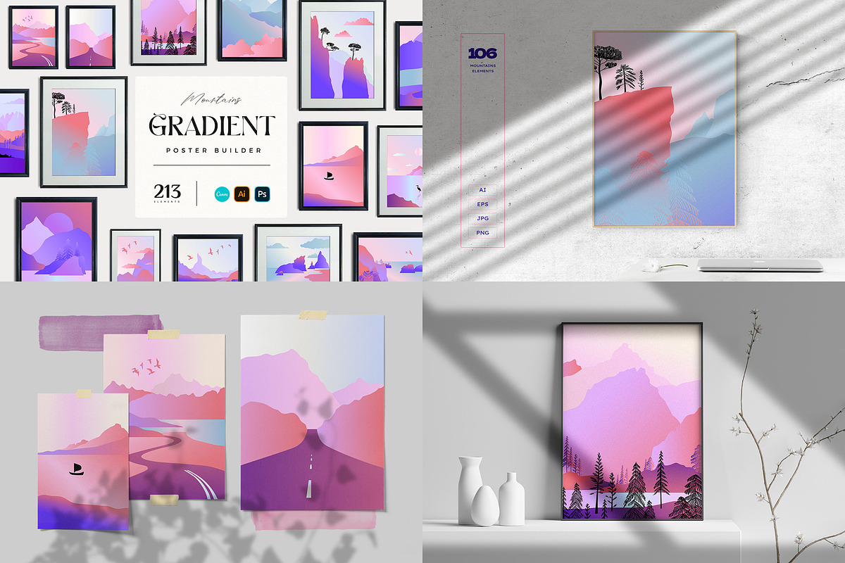 Mega Poster Bundle | 52 in 1, an Object Graphic by KetteCreate (Photo 52 of 53)