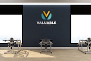 Gym Wall Logo Mockup PSD, a Product Mockup by Ayy (Thumbnail 5 of 24)