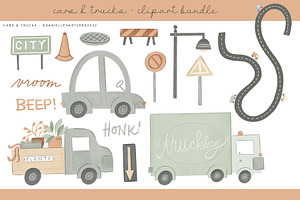 Cars And Trucks Clipart DH