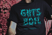 CS Scream – Black Metal Font, a Blackletter Font by Craft Supply Co. (Thumbnail 3 of 8)