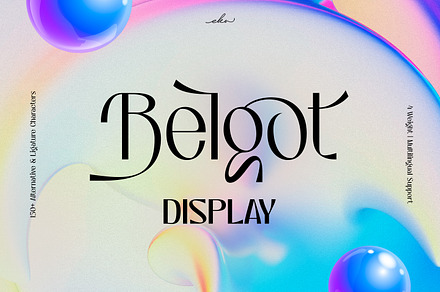 Belgot - Display Font