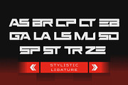 Musch Sports - Branding Logo Font, a Sans Serif Font by Nirmana Visual (Thumbnail 10 of 15)