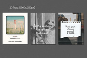 French traveler Canva templates, a Social Media Template by Visual Animal (Thumbnail 4 of 11)