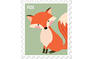 Cute Animal Stamps, an Animal Illustration by GennyOnThePaper (Thumbnail 6 of 6)