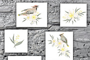 Watercolor painting floral patterns, a Pattern Graphic by ramika (Thumbnail 4 of 5)
