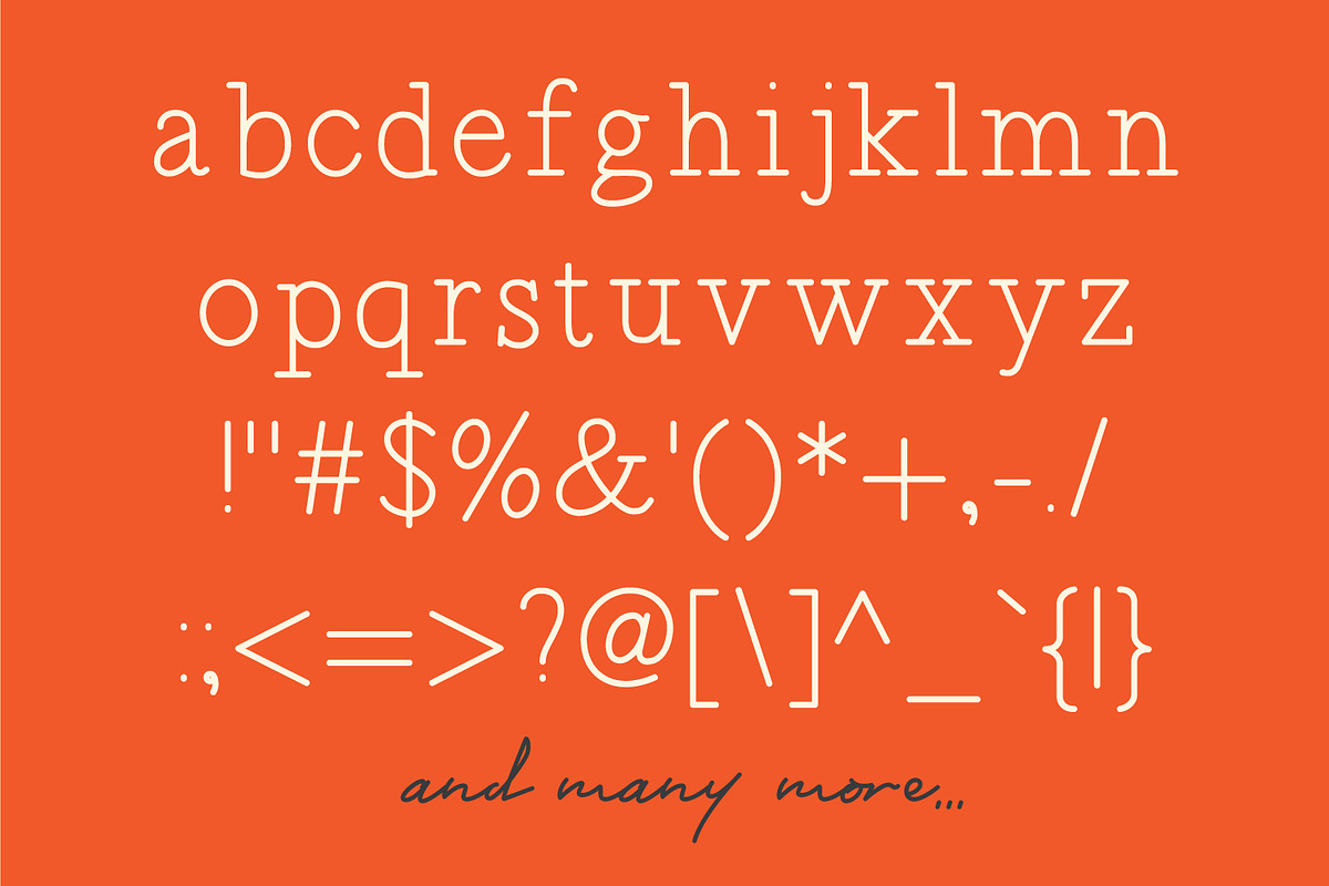 6in1 CASUAL Font Bundles, a Script Font by Konstantine Studio (Photo 23 of 28)