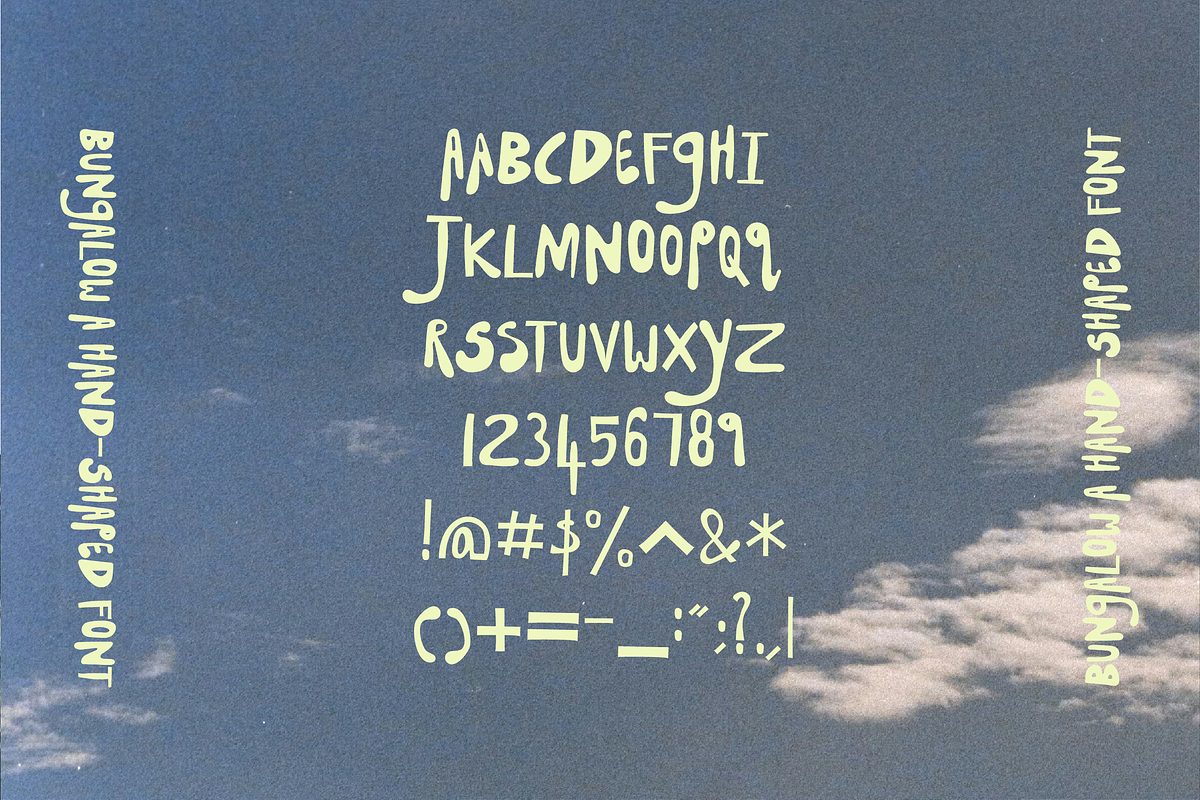 Bungalow - Hand Drawn Surf Font, a Handwritten Font by Madeline ODonoghue Design (Photo 5 of 17)