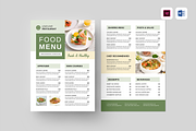Food Menu, a Flyer Template by Leaflove (Thumbnail 1 of 5)