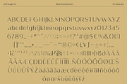 Mikea Rounded Disco, a Sans Serif Font by Craft Supply Co. (Thumbnail 8 of 8)
