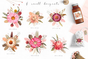 Big romantic dried flower set, a Texture Illustration by marie dricot (Thumbnail 9 of 18)