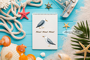 Seagulls Clipart Set, an Animal Illustration by Leonaa art (Thumbnail 8 of 10)