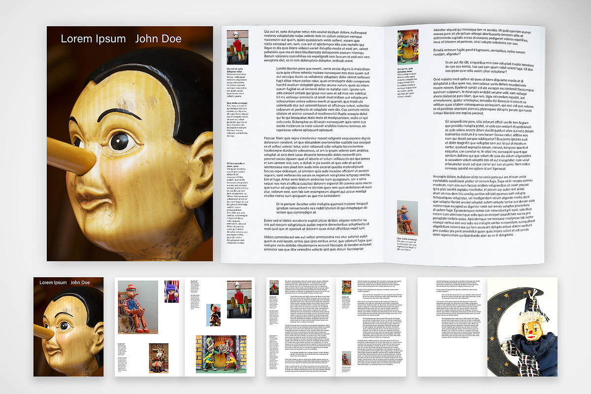 Modern Layout Template for Magazines, a Print Template by McLittle Stock (Photo 1 of 3)