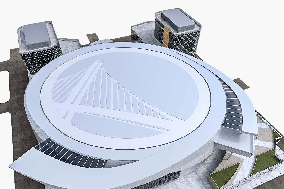 Warriors Arena Stadium, an Architecture 3D Model by 3DNUTS (Photo 2 of 10)