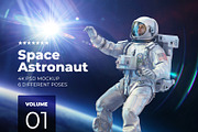 3D Mockup Space Astronaut #01, a Product Mockup by ARKS ACADEMY (Thumbnail 1 of 11)