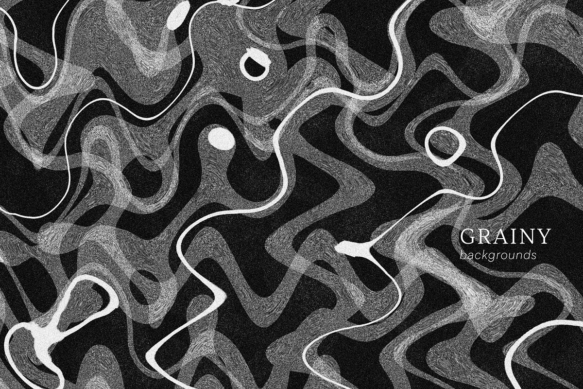 Dark Grainy Abstract Backgrounds, a Background Graphic by Léo Alexandre (Photo 6 of 12)